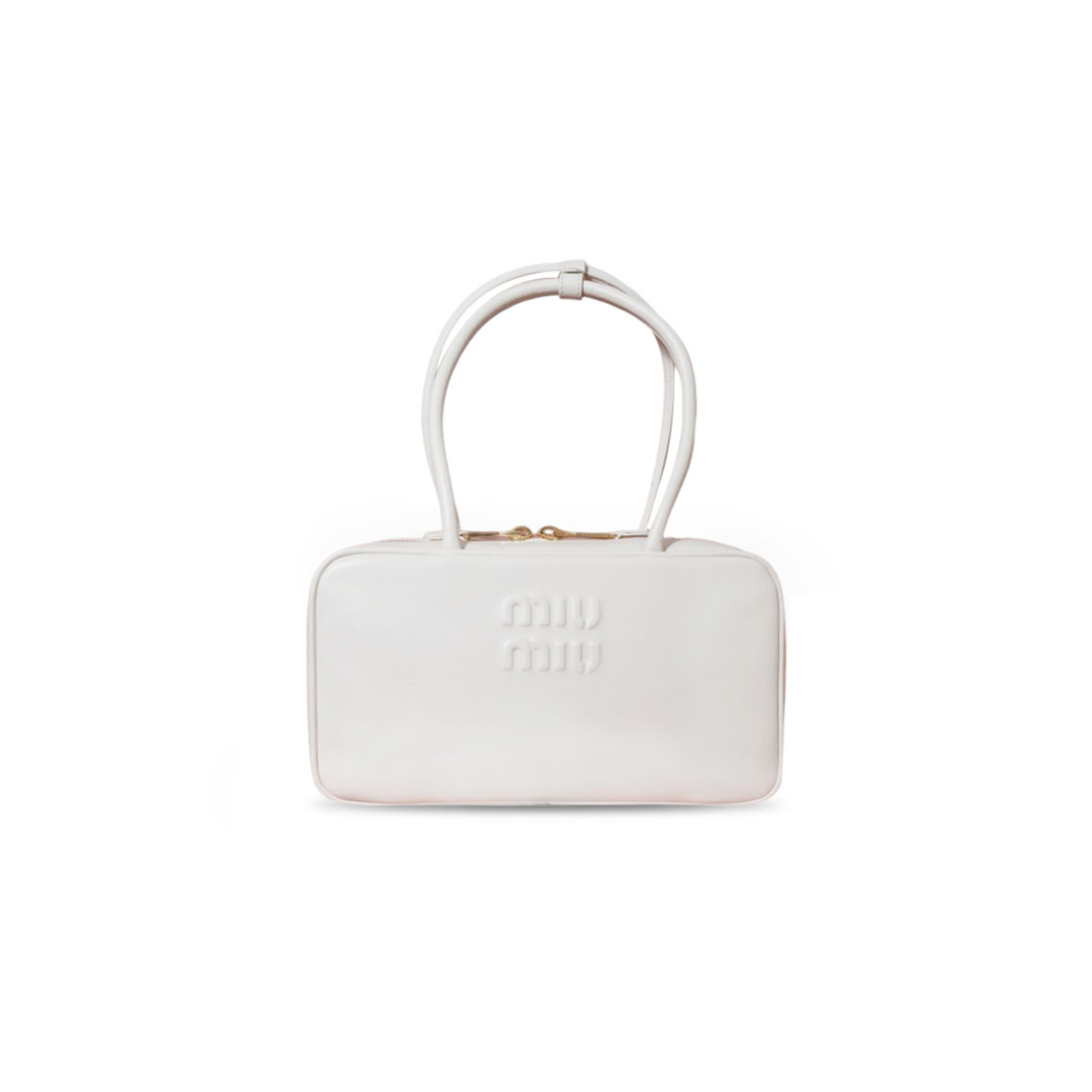 MIU MIU BEAU LEATHER TOP-HANDLE BAG 5BB172 (29*17*9cm)